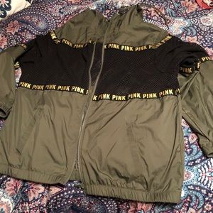 Pink windbreaker